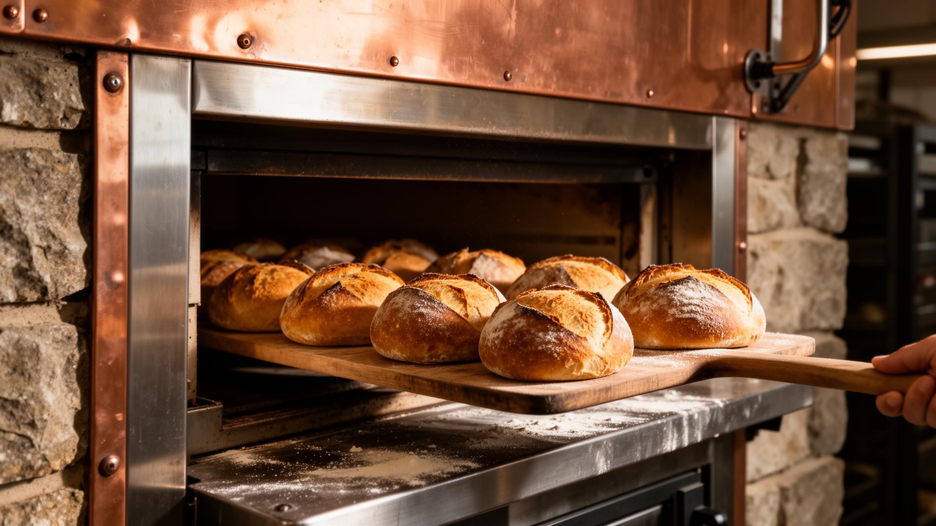 Bakery Equipment — Dough to deck.