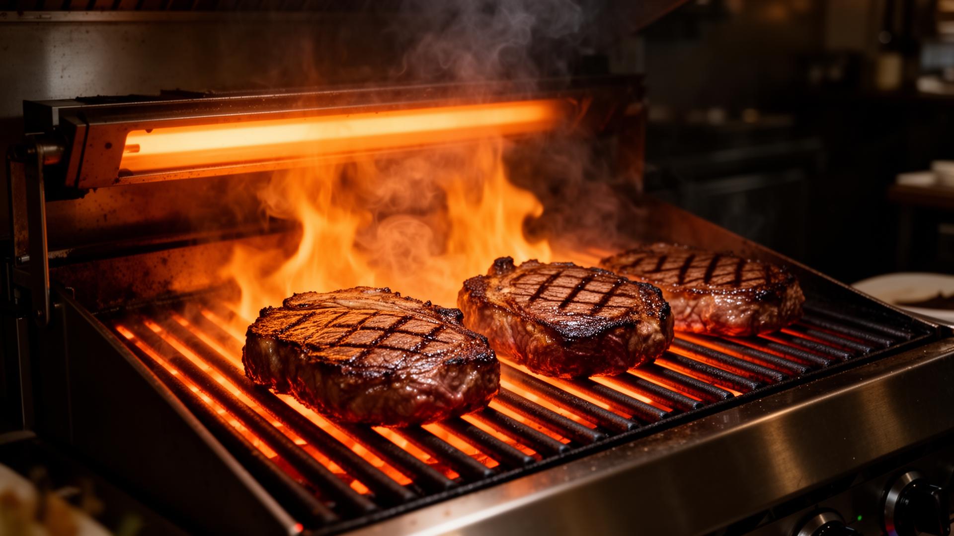 Grill & Char — Open-flame industrial grills.